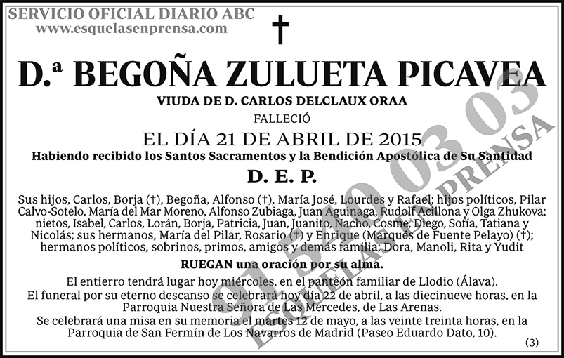 Begoña Zulueta Picavea